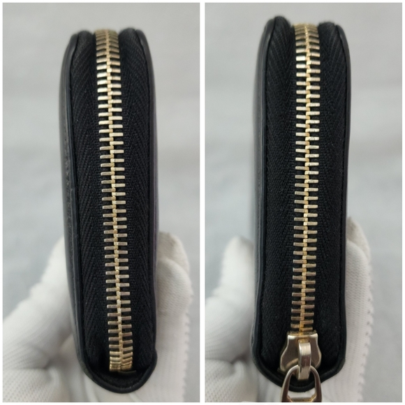 Auth YSL Yves Saint Laurent Zip Around Long Wallet - Picture 8 of 10